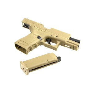 Страйкбольный пистолет Glock-19 gen.3 TAN EC-1301 DE [East Crane]